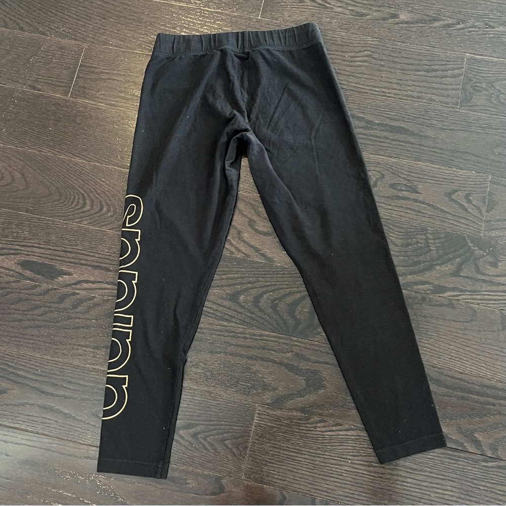 Adidas Performance Essentials Branded Leggings Bl… - image 5